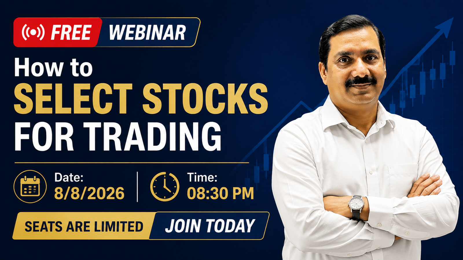 Free Webinar on How to select stocks for trading